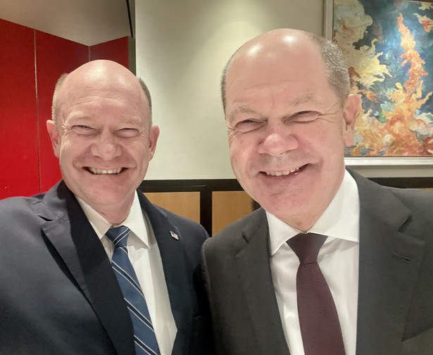 Chris Coons i Olaf Scholz