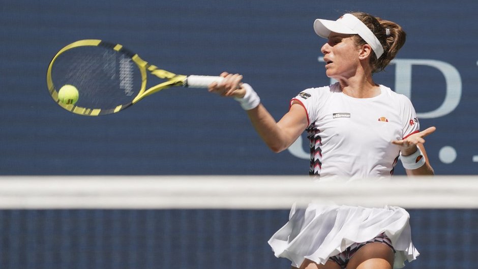 Johanna Konta podczas US Open w 2019 r.