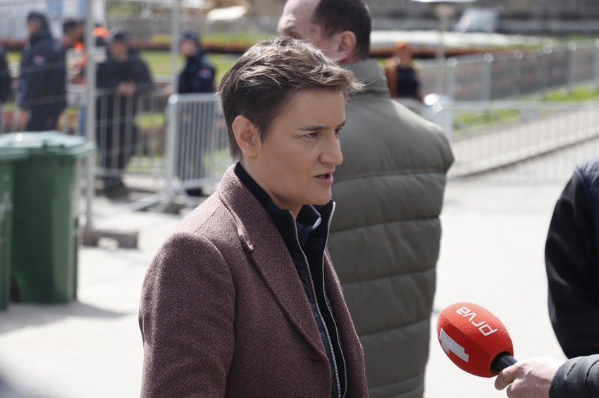 Brnabić skup Ne damo Srbiju