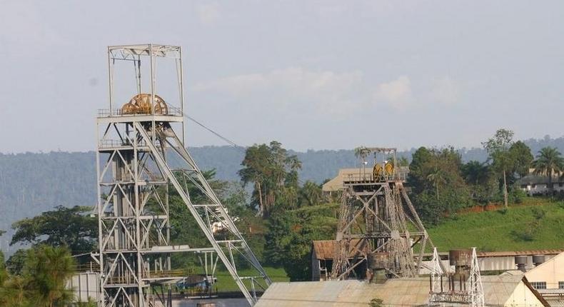 A view of a section of Ashanti Goldfields' big mining complex at Obuasi, in this photo. REUTERS/Luc Gnago/Files