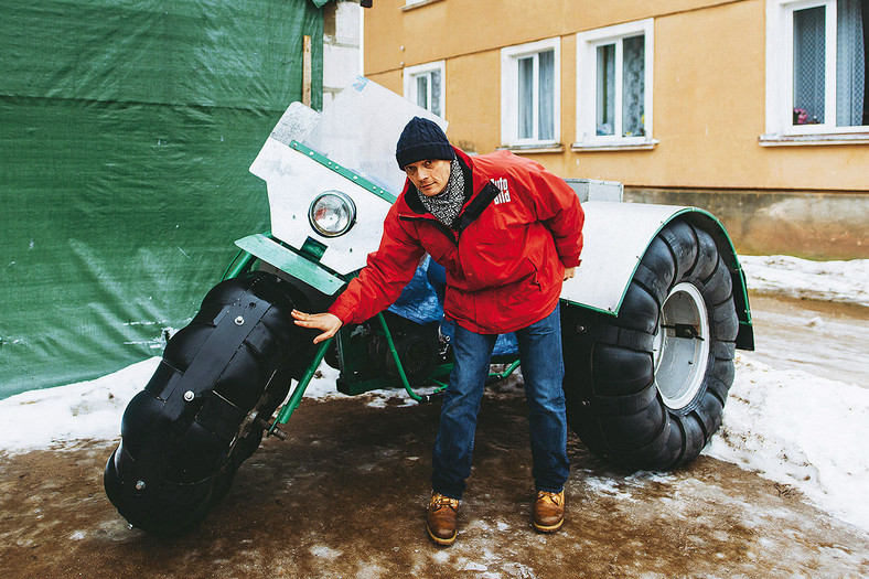 Monster trucki rybaków z Estonii