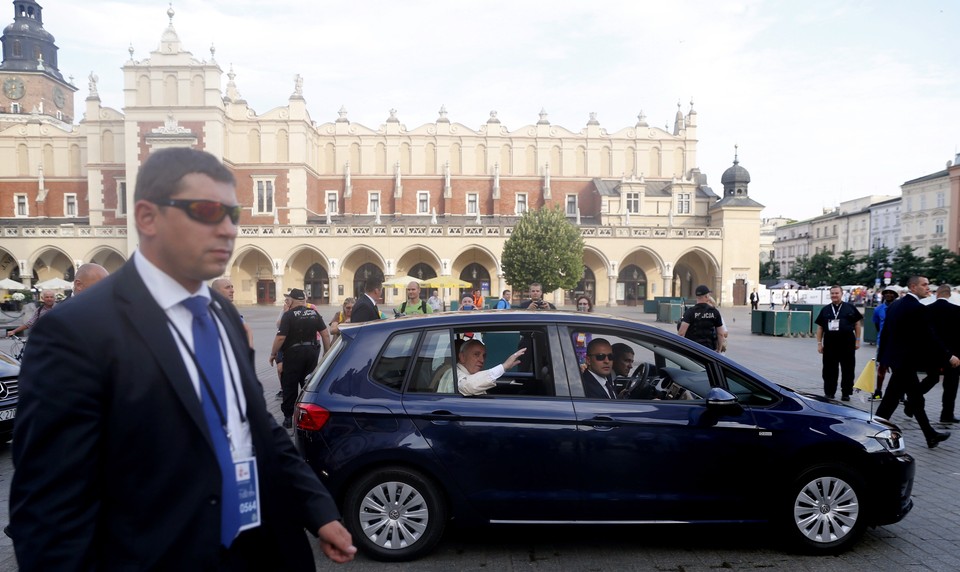 Franciszek wyruszył do Częstochowy