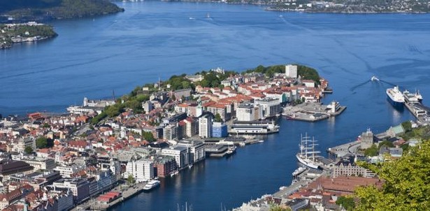 Bergen, miasto w Norwegii. Fot. Shutterstock