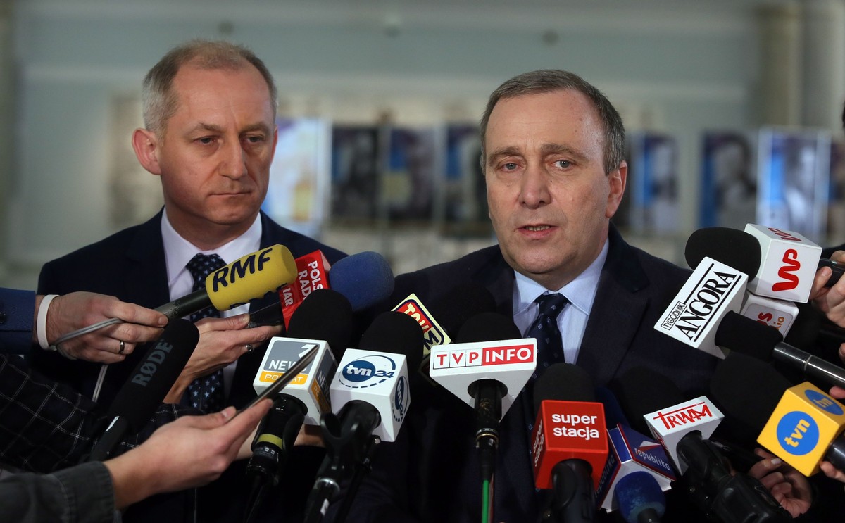 Grzegorz Schetyna i Sławomir Neumann