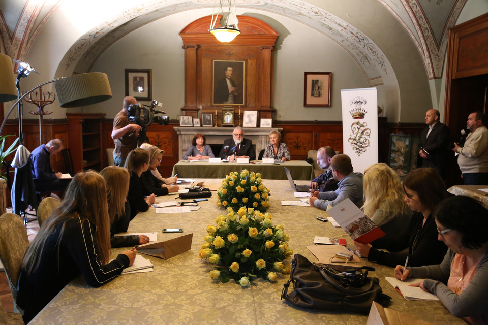 Muzeum-Zamek w Łańcucie - konferencja prasowa