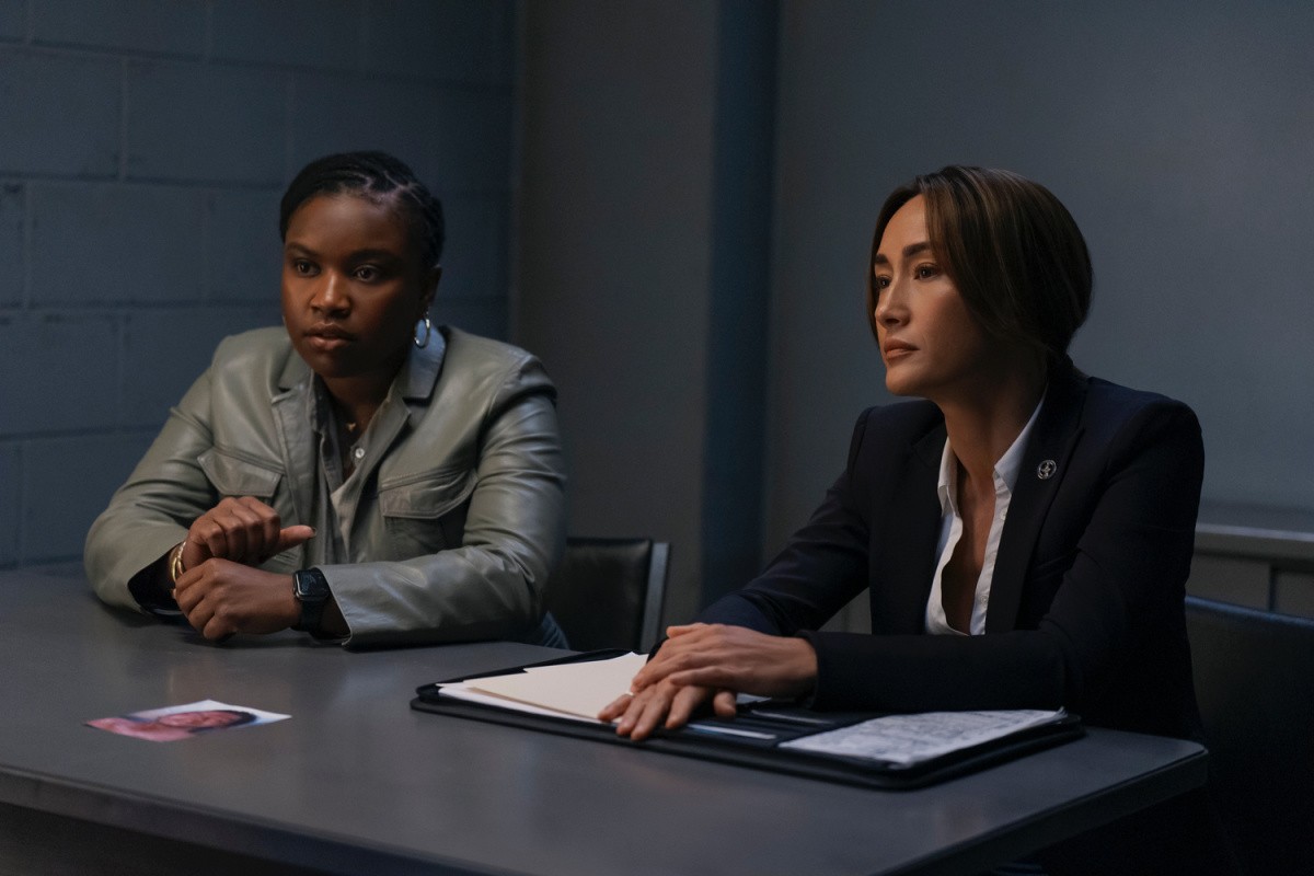 Courtney Taylor i Maggie Q w serialu "Ballard"