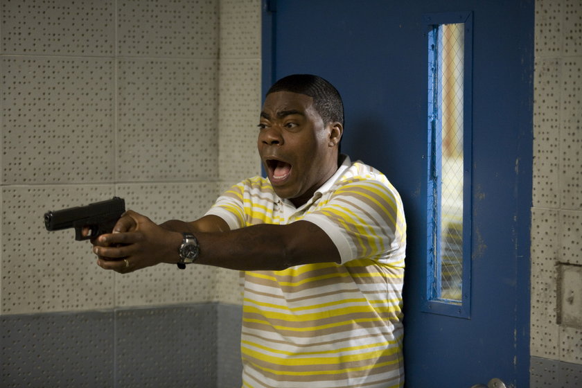 Tracy Morgan z pistoletem