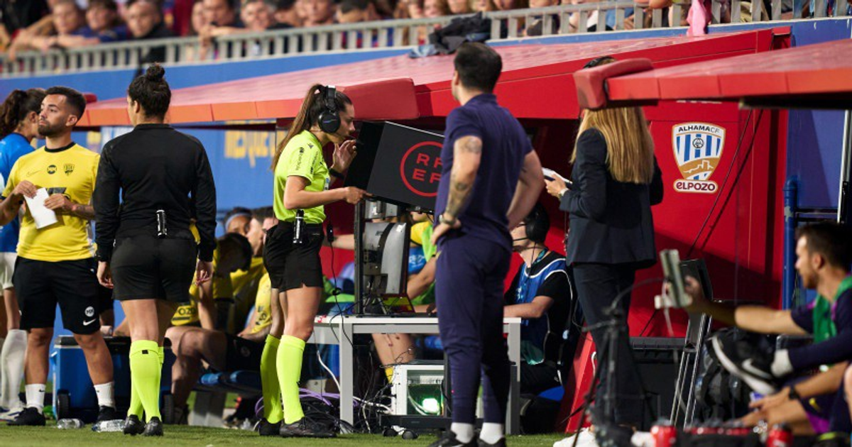 Liga F estrena VAR femenino: 39 intervenciones primera jornada