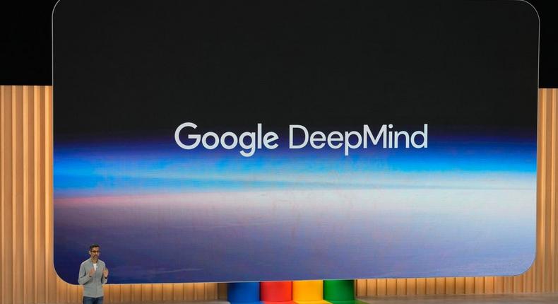 Google Deepmind keynoteJeff Chiu/AP