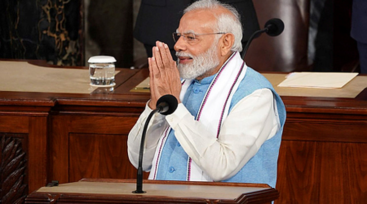 Narendra Modi indiai miniszterelnök is felháborodott a történteken/Fotó: MTI/EPA/Shawn Thew