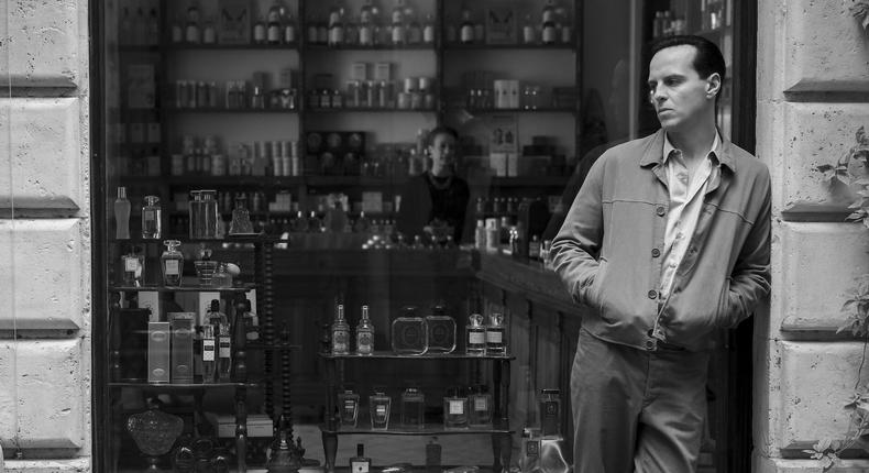 Andrew Scott as Tom Ripley in Netflix's Ripley.Netflix