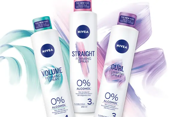 Nowa era w stylizacji włosów z NIVEA forming spray