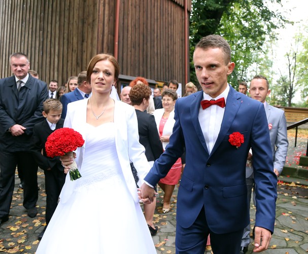 Rafał Majka nie jest już kawalerem. Kolarz do ślubu nie pojechał rowerem