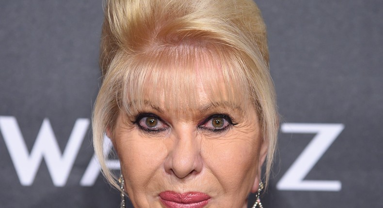 Ivana Trump attends the 2018 Angel Ball hosted by Gabrielle's Angel Foundation at Cipriani Wall Street on October 22, 2018 in New York City.