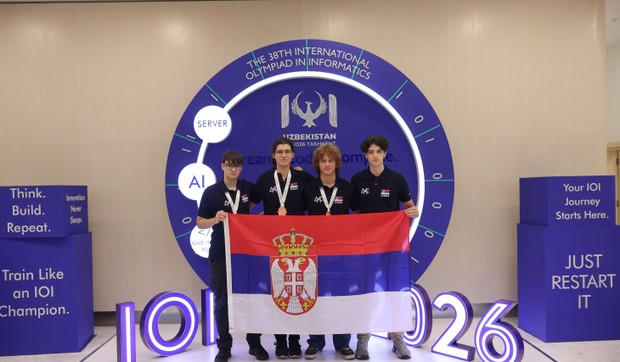 Učenici Matematičke gimnazije u Beogradu osvojili su tri bronzane medalje 
