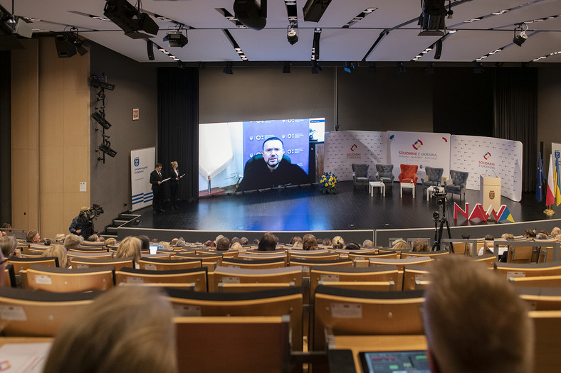 Konferencja "Solidarni z Ukrainą"