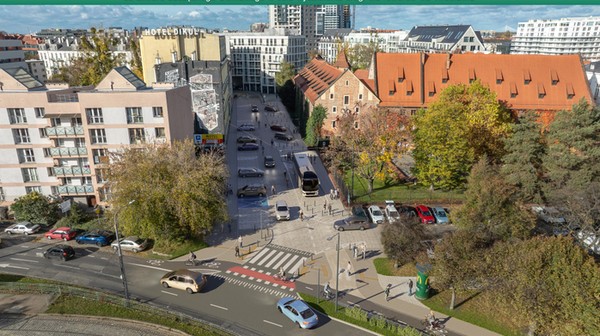 Przy Cieszyńskiego powstanie tzw. rowerowa ulica