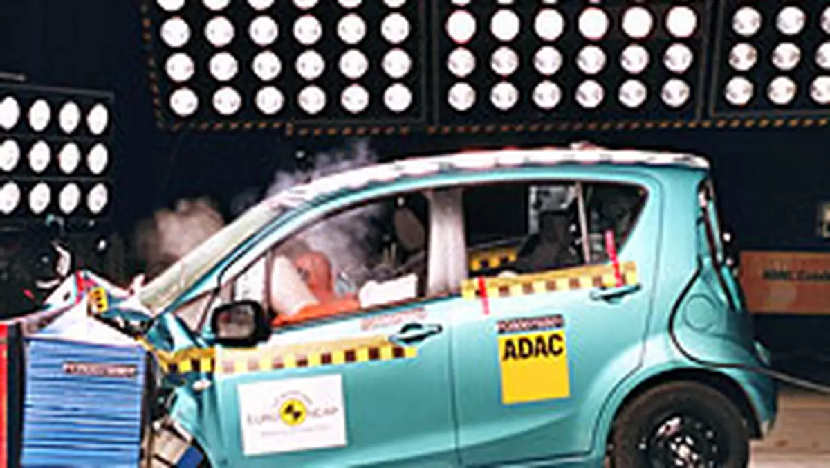 Euro NCAP: Suzuki Splash - mikrohatchback z czterema gwiazdkami