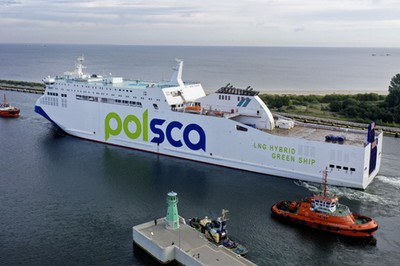 Najnowocześniejszy prom na Bałtyku rusza w pierwszy rejs. Konsolidacja armatorów pozwoli walczyć z zagraniczną konkurencją