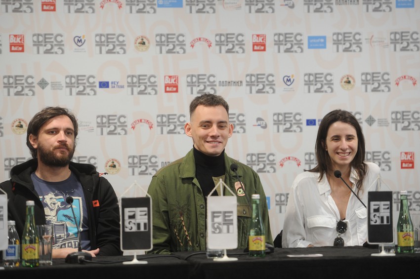 Zlatan Vidović, David Jovanović i Nina Ognjanović