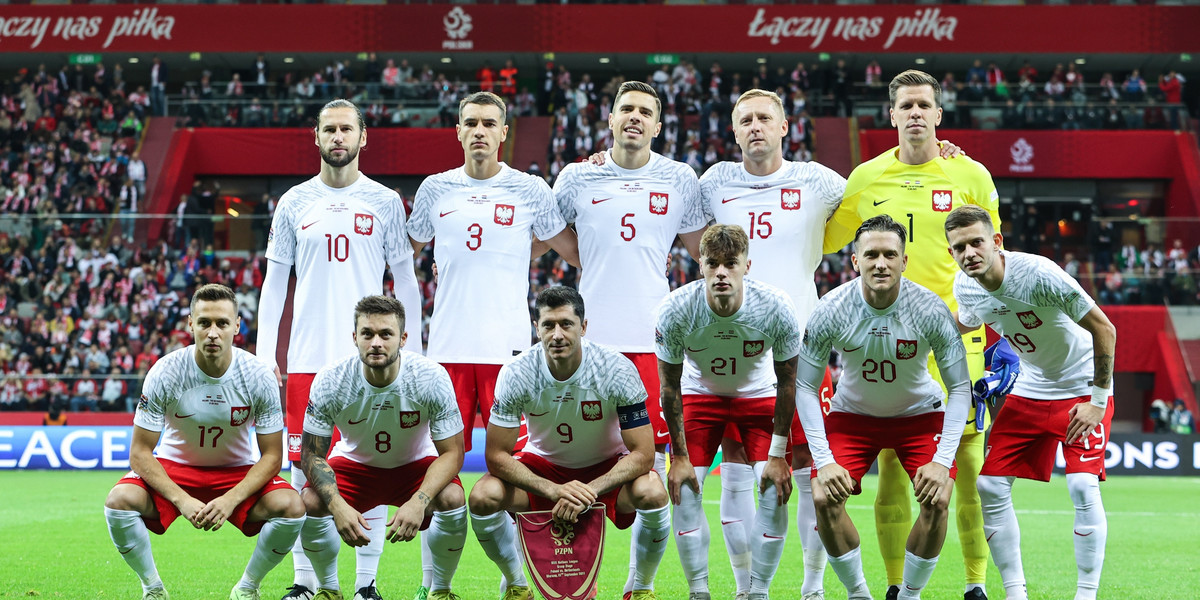 Reprezentacja Polski przed ostatnim meczem z Holandią. 