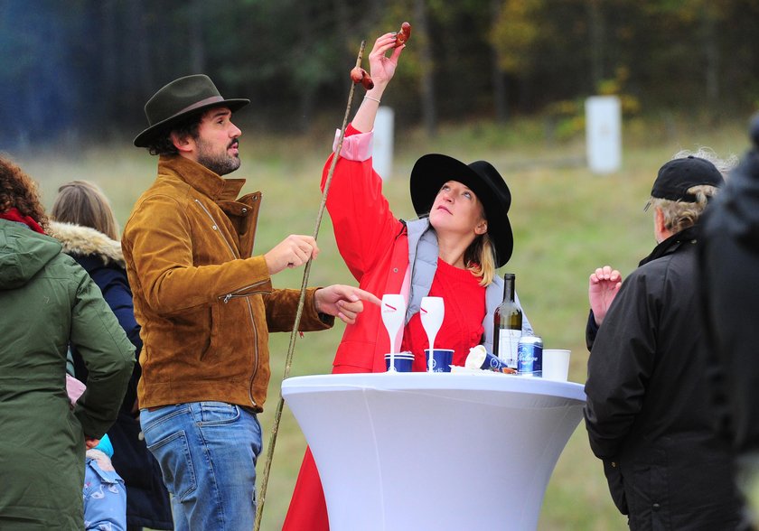 Lara Gessler i Piotr Szeląg