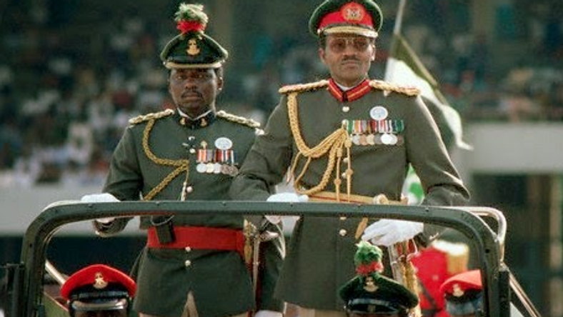 General Muhammadu Buhari took over power from President Shehu Shagari after a military coup in December 1983.
