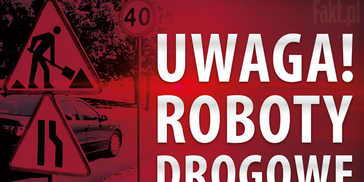 Uwaga! Roboty drogowe