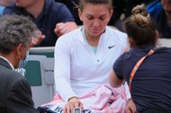 Simona Halep doznała ataku paniki podczas meczu. 