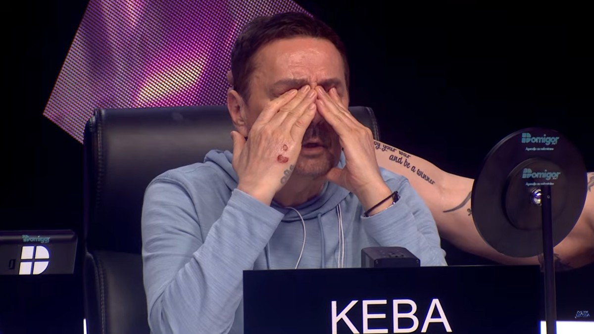 Keba plače u Zvezdama Granda