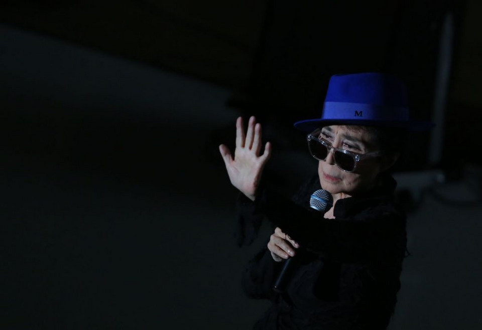 Yoko Ono w Polsce (fot. materiały prasowe festiwalu Transatlantyk Poznań)
