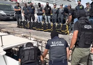 Zaplena 540 kilograma kokaina u Italiji