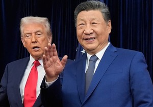 Donald Tramp i Si Đinping uoči samita u Busanu, Južna Koreja, 30. oktobra 2025.