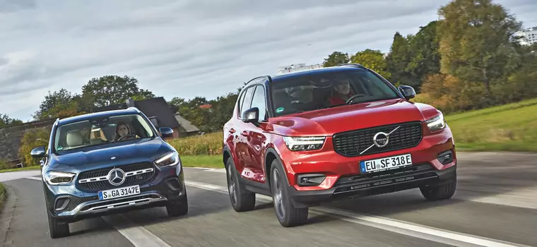 Porównanie hybrydowych SUV-ów: Mercedes GLA 250e kontra Volvo XC40 Recharge T4