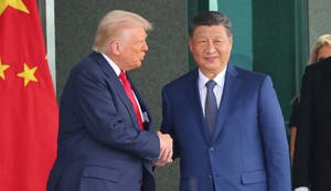 Donald Tramp i Si Đinping 2025. u Južnoj Koreji