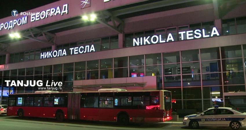 Maksimović je uhapšen na aerodromu "Nikola Tesla"