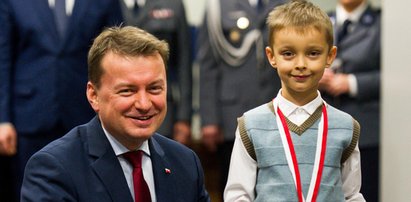 Dzielny Bartek uratował mamę. Teraz dostał medal