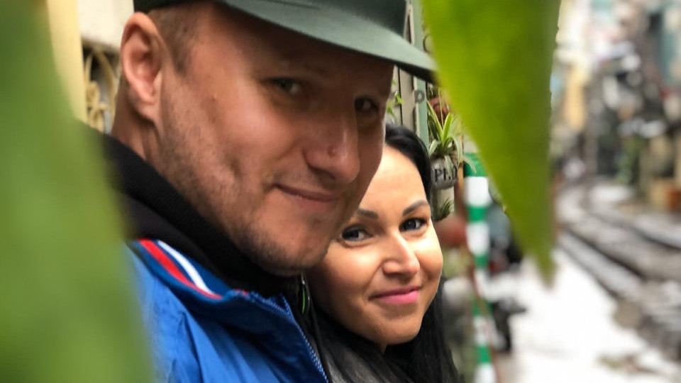 Zosnulý slovenský podnikateľ Peter Gocoň a jeho manželka Denisa.