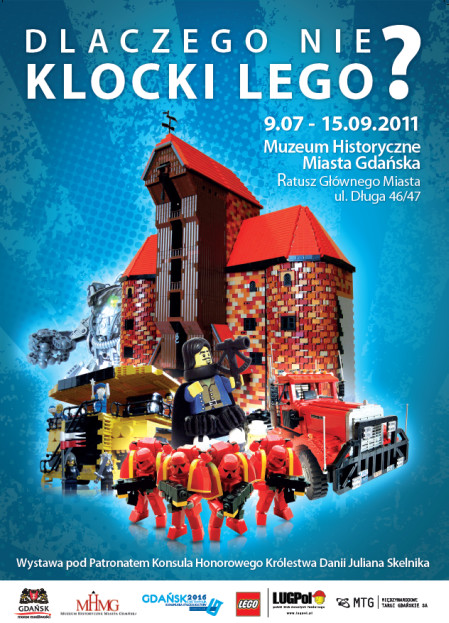 Wystawa klocków Lego w Gdańsku
