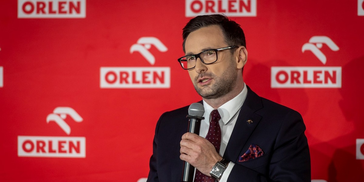 Prezes Daniel Obajtek zabrał głos w sprawie obciążenia Orlenu daniną rzędu 15 mld zł. 