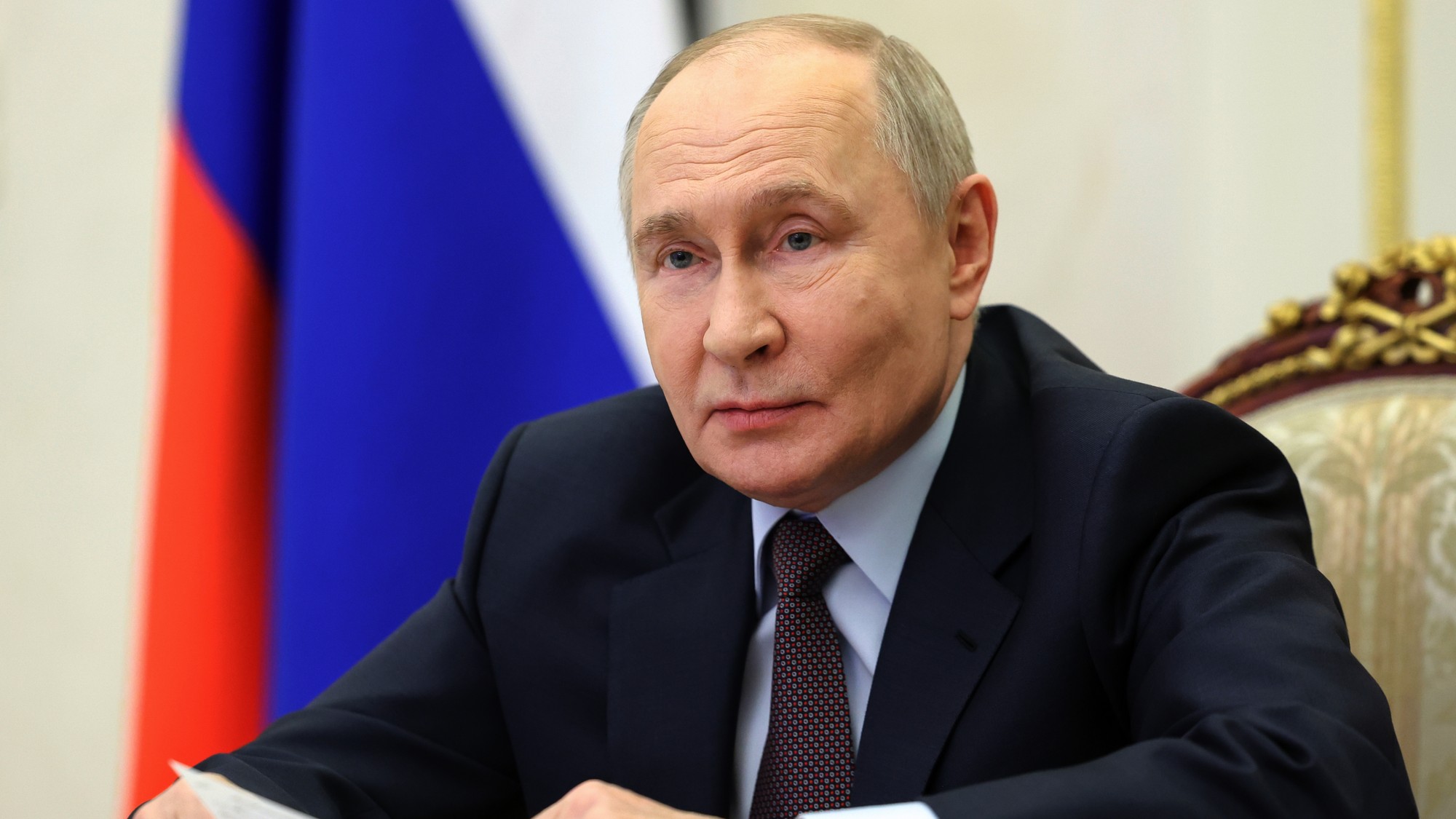 Ruský prezident Vladimir Putin. 