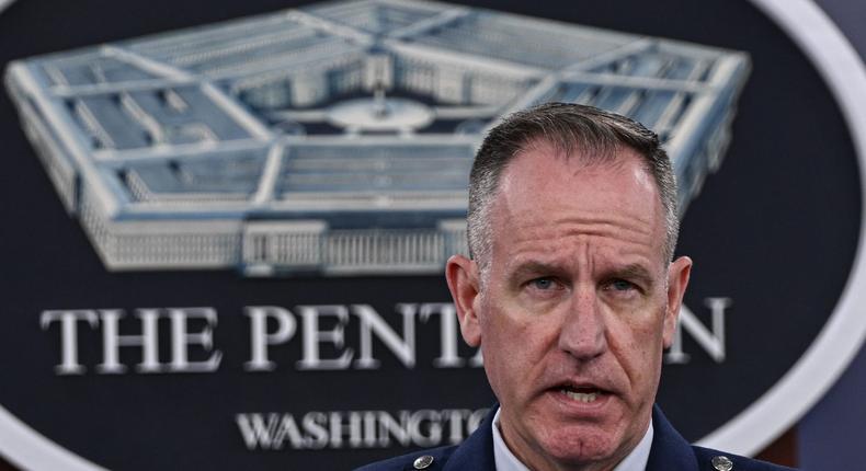 Pentagon press secretary Maj. Gen. Patrick Ryder.Anadolu/Getty Images