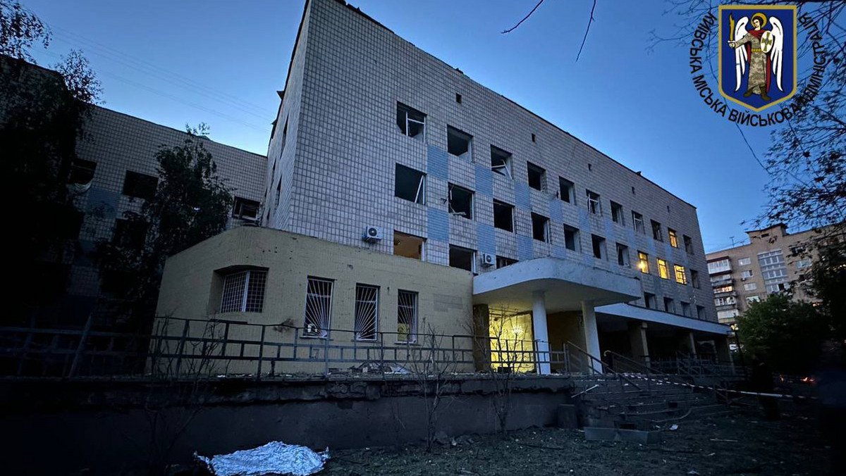 W Dzień Dziecka Rosjanie uderzyli w szpital dla dzieci. Podsumowanie nocy