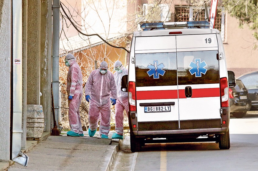 Pacijent je na Infektivnu dovezen 21. marta oko 20 časoiva u teškom stanju