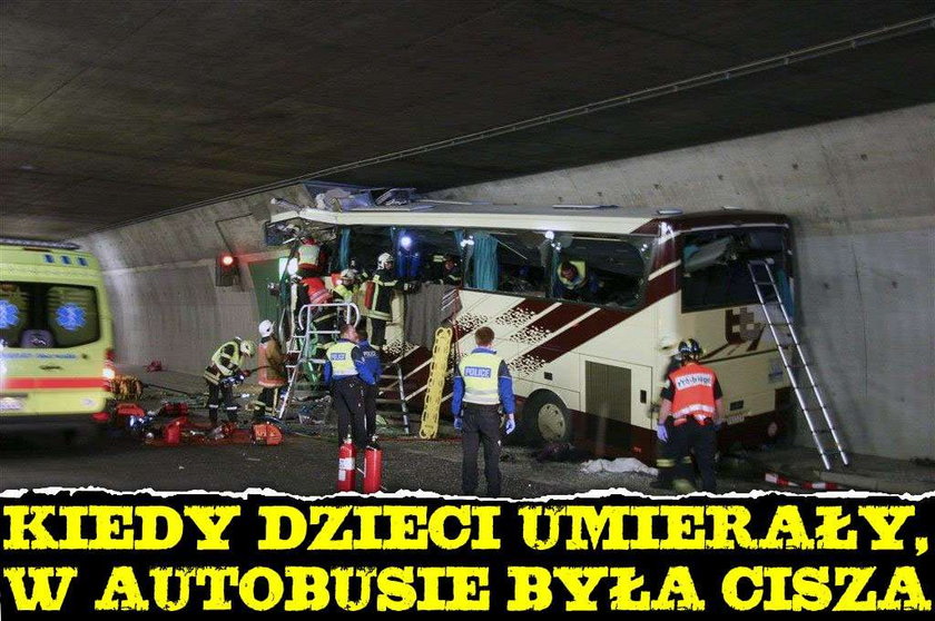 Kiedy dzieci umierały, w autobusie była cisza