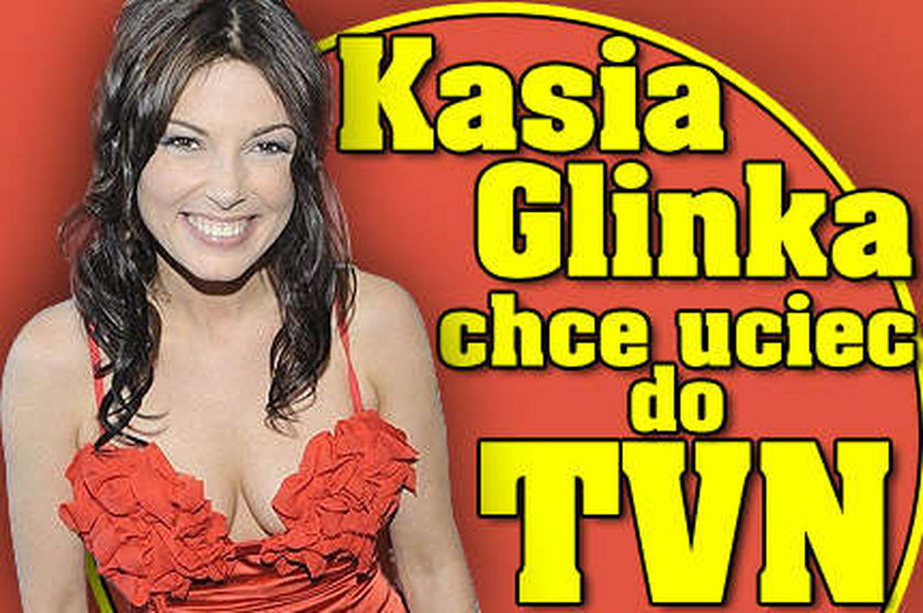 Kasia Glinka chce uciec do TVN
