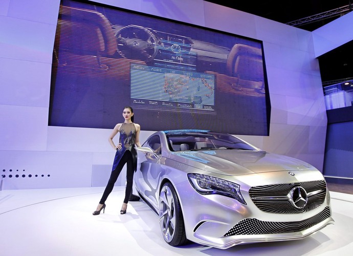 Salon samochodowy w Tajlandii