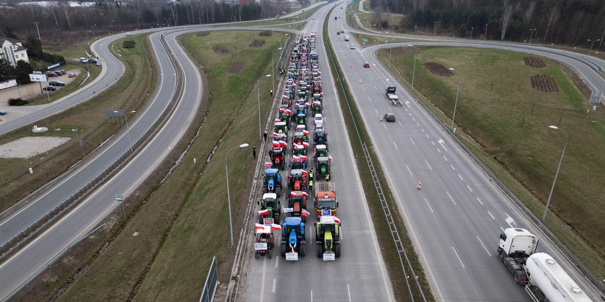 Protest rolników 20 marca. Zakazy zgromadzeń w woj. kujawsko-pomorskim. Zdjęcie ilustracyjne.
