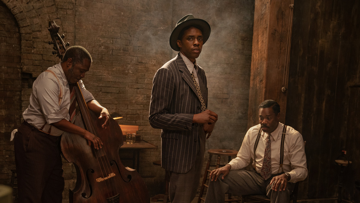 Chadwick Boseman. Ostatni film aktora. "Ma Rainey's Black Bottom"