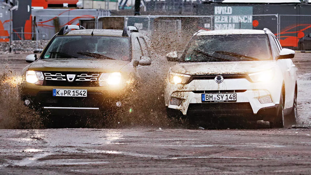 Dacia Duster kontra SsangYong Tivoli - tanie tylko z nazwy